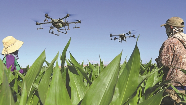 Technology improving agriculture