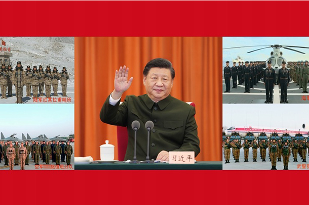 Xi inspects combat readiness of armed forces