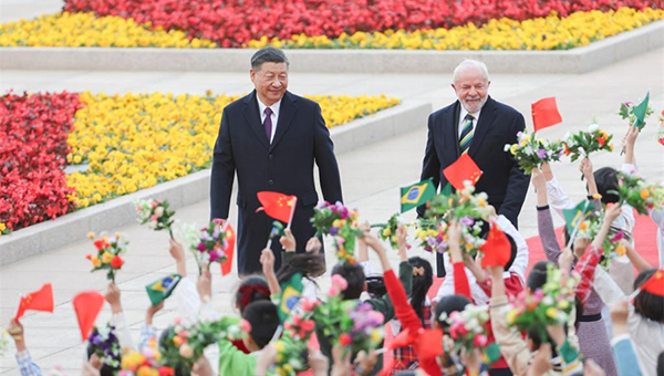 Xi, Lula map out future China-Brazil ties