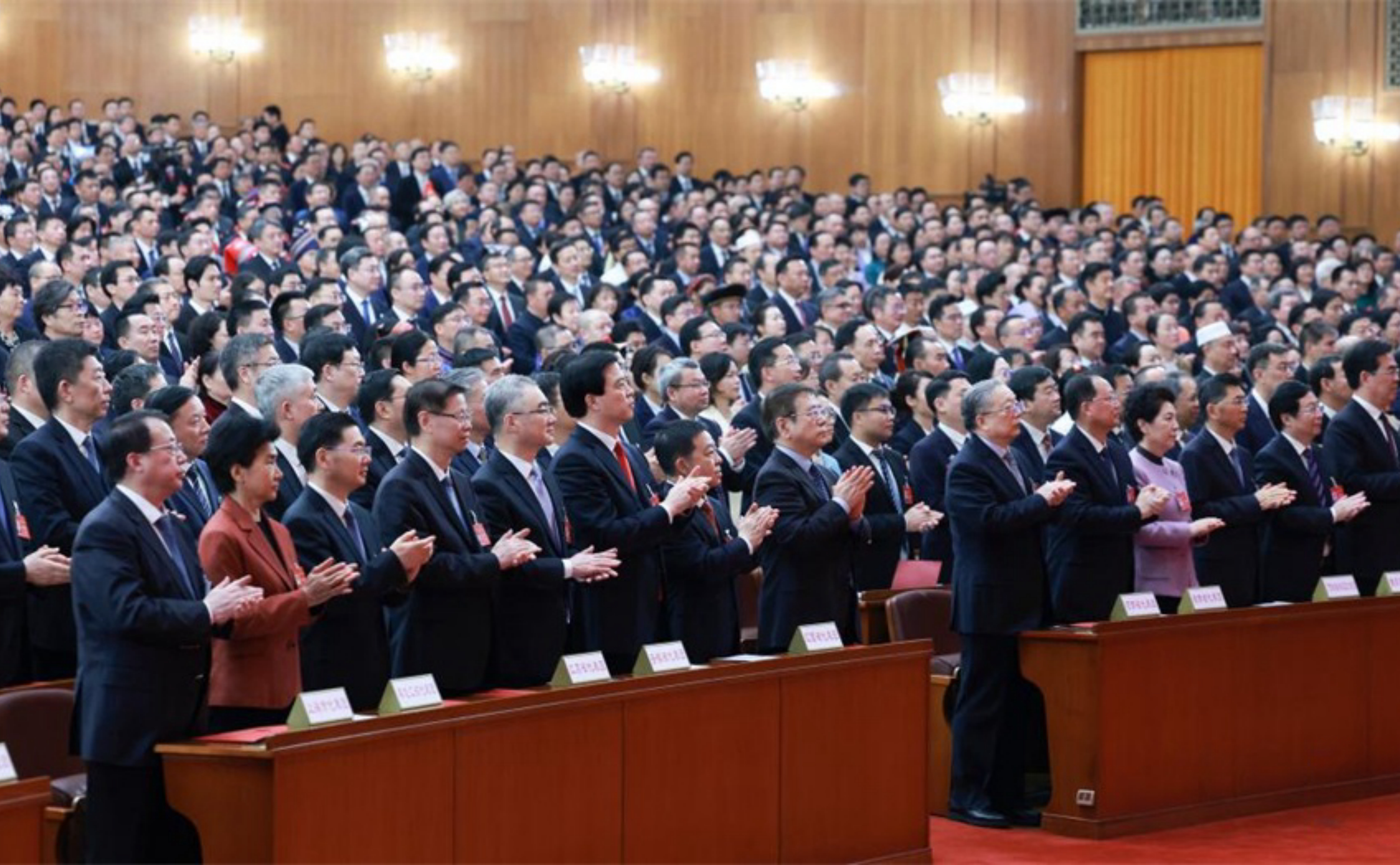 Closing meeting of 2nd session of 14th NPC held in Beijing