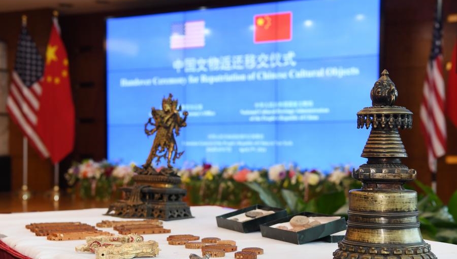 Antiquities repatriation fosters deeper China-U.S. cultural exchanges