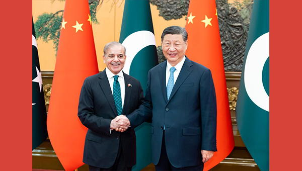 Xi meets Pakistani PM