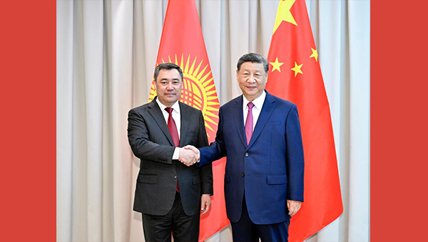 Xi urges China, Kyrgyzstan to promote high-quality Belt and Road cooperation