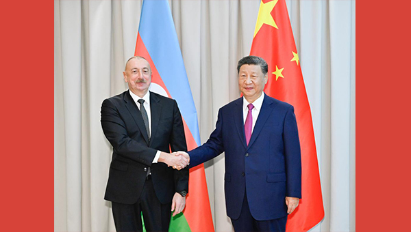 Xi says China, Azerbaijan upgrade bilateral relations to strategic partnership