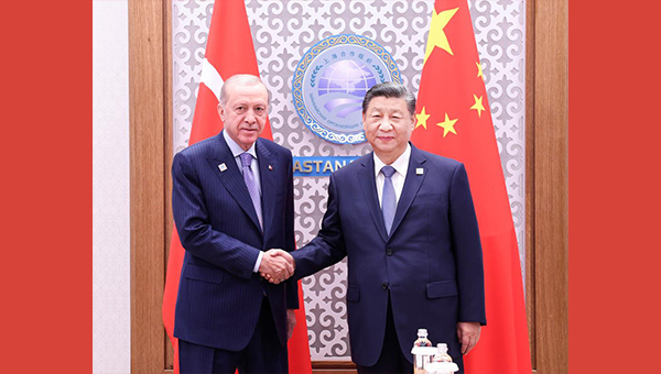 Xi says China, Türkiye should push for greater development of strategic cooperative relationship