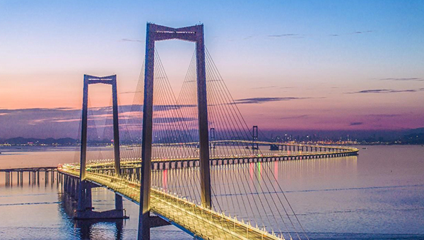 Innovative technologies contribute to China's latest mega cross-sea link