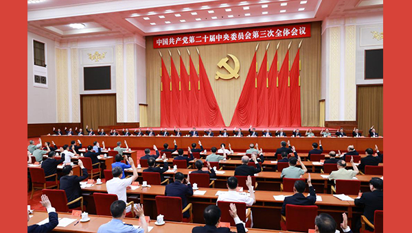 CPC Central Committee adopts resolution on further deepening reform comprehensively