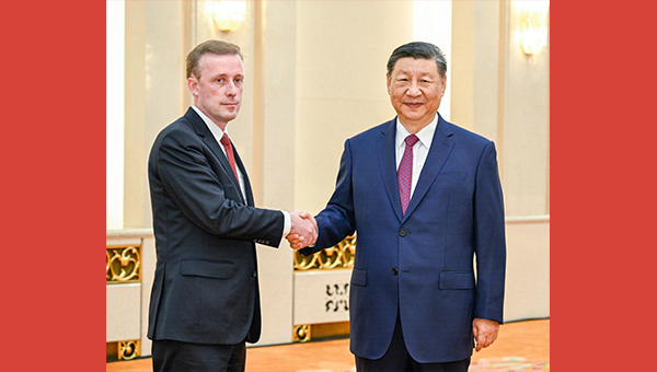 Xi meets U.S. national security advisor