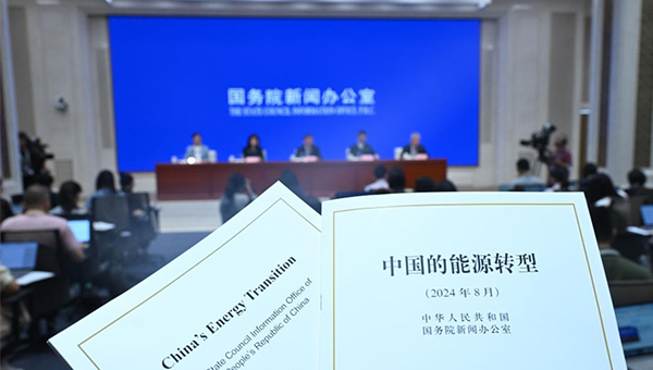 China issues white paper on energy transition