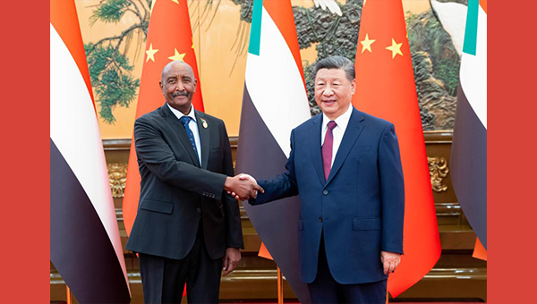 Xi meets chairman of Sudan's Sovereignty Council