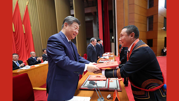 Xi stresses consolidating unity of Chinese nation