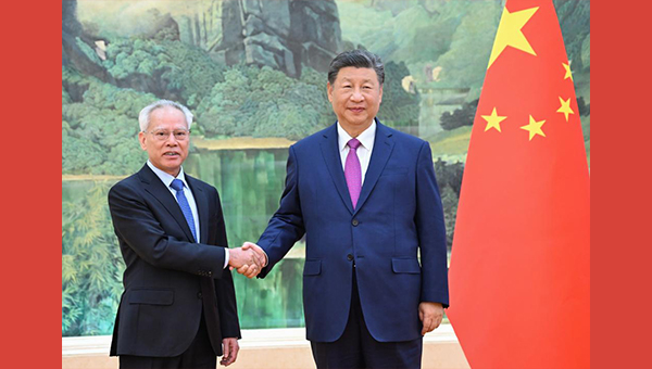 Xi meets Macao's incoming chief executive Sam Hou Fai