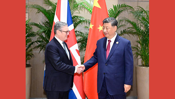 Xi calls on China, Britain to adopt rational, objective perspective on each other's development