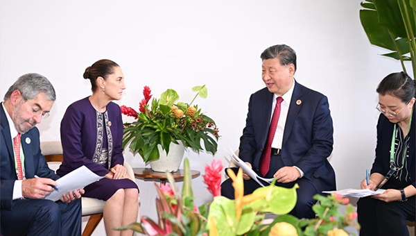 Xi calls for all-round development of China-Mexico relations in new era