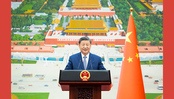 Xi receives credentials of new ambassadors to China