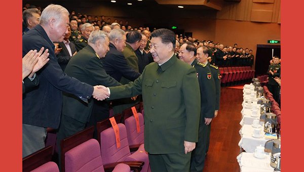 Xi extends Spring Festival greetings to military veterans