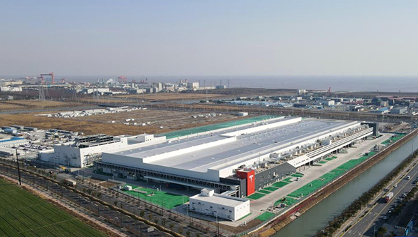 Tesla battery Megafactory in Shanghai launches production