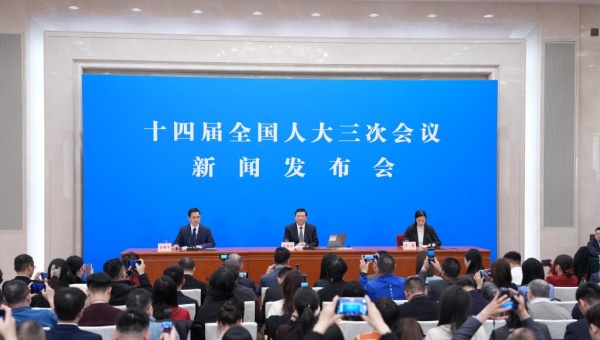 China's national legislature holds press conference ahead of annual session