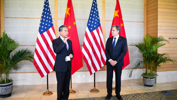 Chinese FM meets with U.S. secretary of state
