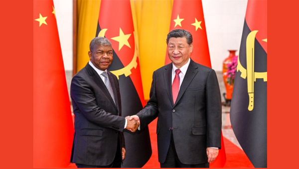 Chinese, Angolan presidents hold talks, elevating bilateral ties to comprehensive strategic cooperative partnership
