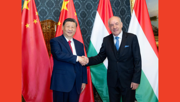 Xi says ready to jointly promote China-Hungary ties to higher levels