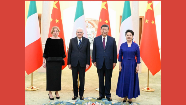 Xi urges China-Italy cooperation for building better world