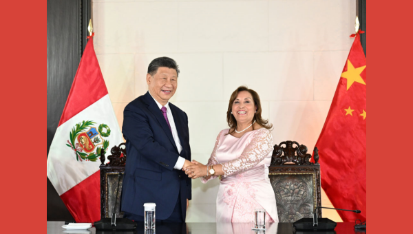 Xi says Chancay Port to consolidate Peru's position as gateway that connects land and sea, Asia and Latin America