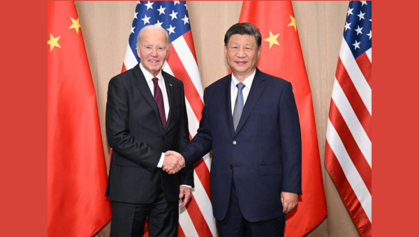 Xi meets Biden in Lima