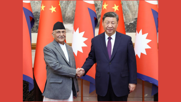 Xi calls for advancing strategic partnership of cooperation with Nepal