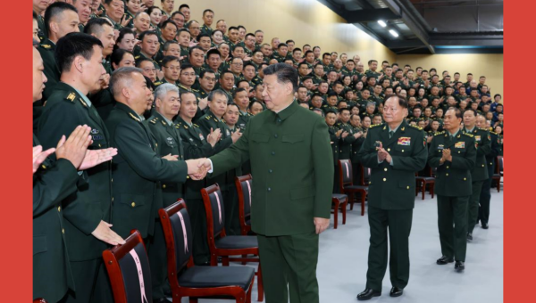 Xi stresses building strong, modernized information support force