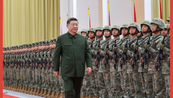 Xi inspects PLA garrison in Macao