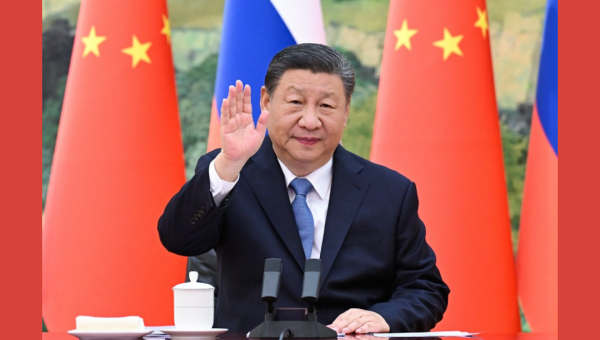 Xi speaks with Putin, calling on China, Russia to uphold int'l fairness, justice