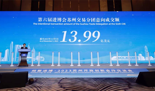 「輸入博で集まろう・2023蘇州開放革新協力交流会」が上海で開催