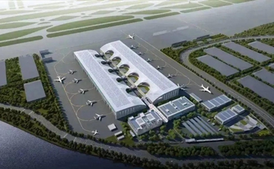 World's largest civil aviation maintenance hangar under construction in Xiamen