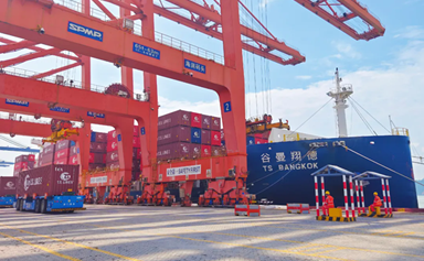 Xiamen Port adds new direct route to West America