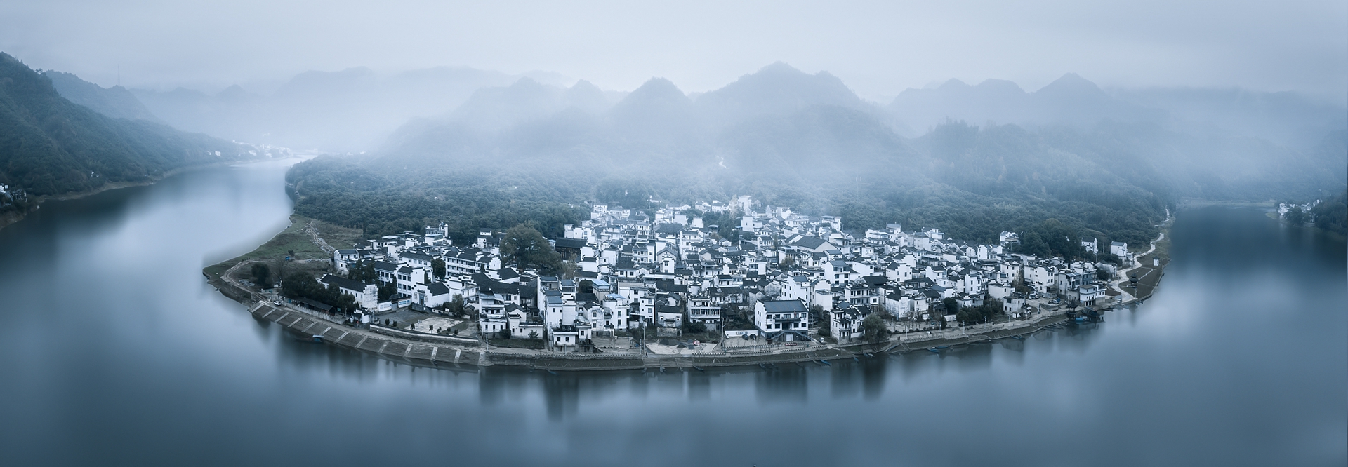 Overview of Huangshan city, Anhui