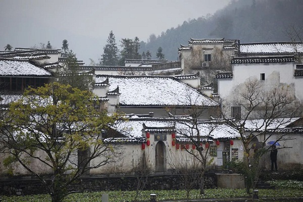 Yixian county offers sublime snowy views 