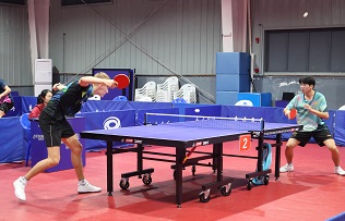 China–Germany youth table tennis friendship match held in Huangshan
