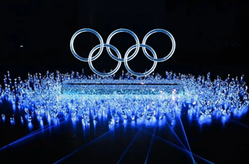 Visual gift from Beijing E-Town at 2022 Winter Olympics