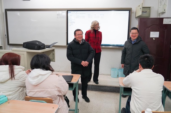 BISU president visits classes in the new semester 