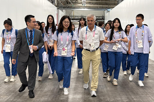 IOC vice-president visits IBC and engages with BISU interns in Paris