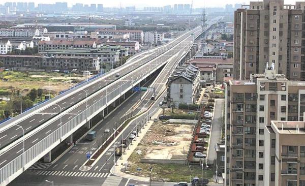 Wuxi opens new elevated highway.jpg