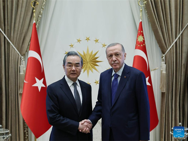 0727-Turkish president meets with senior Chinese diplomat on bilateral ties.jpg
