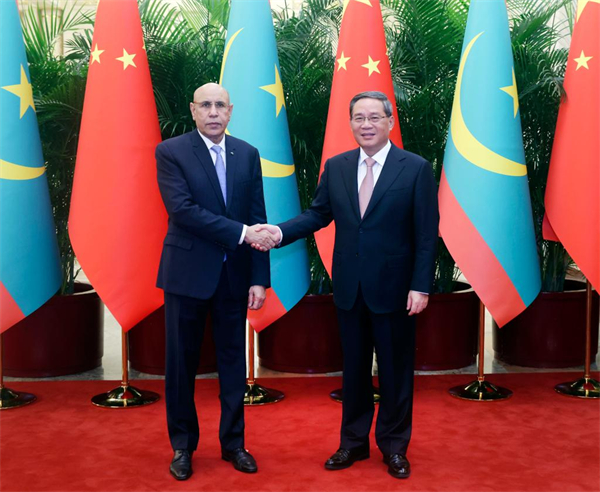 0730-Chinese premier meets Mauritanian president_副本.jpg