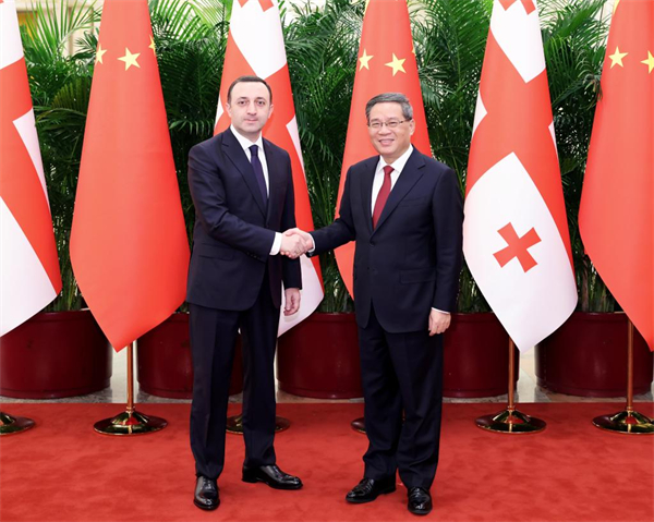 0731-Chinese premier meets with Georgian PM 1.jpg