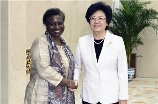 CPPCC vice-chairperson meets with UNFPA executive director in Beijing