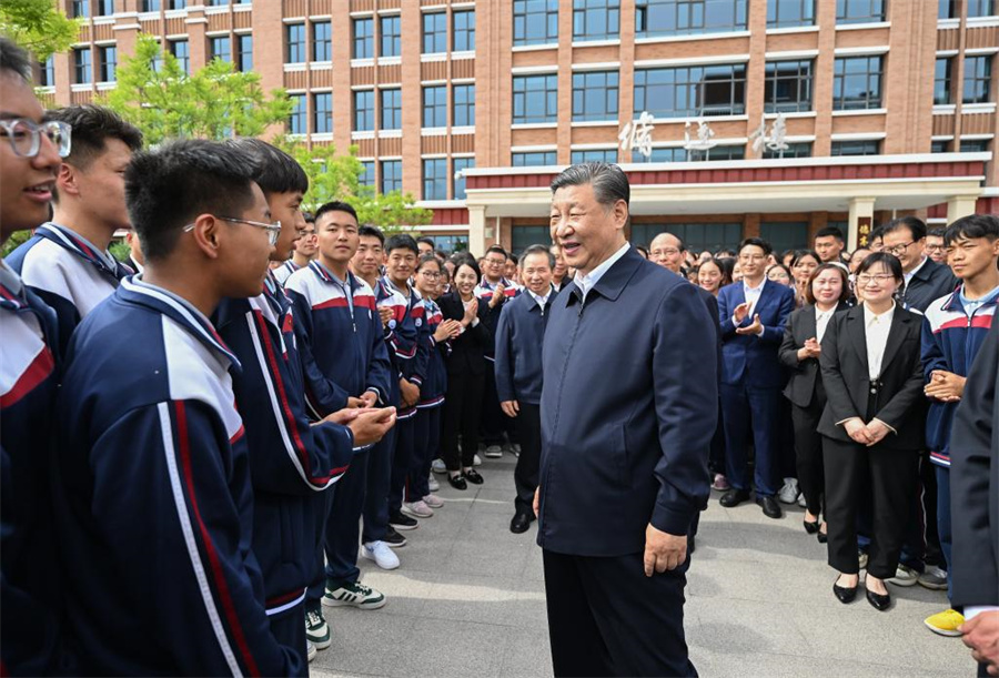 Xi emphasizes ecological conservation, high-quality development of Qinghai-Xizang Plateau