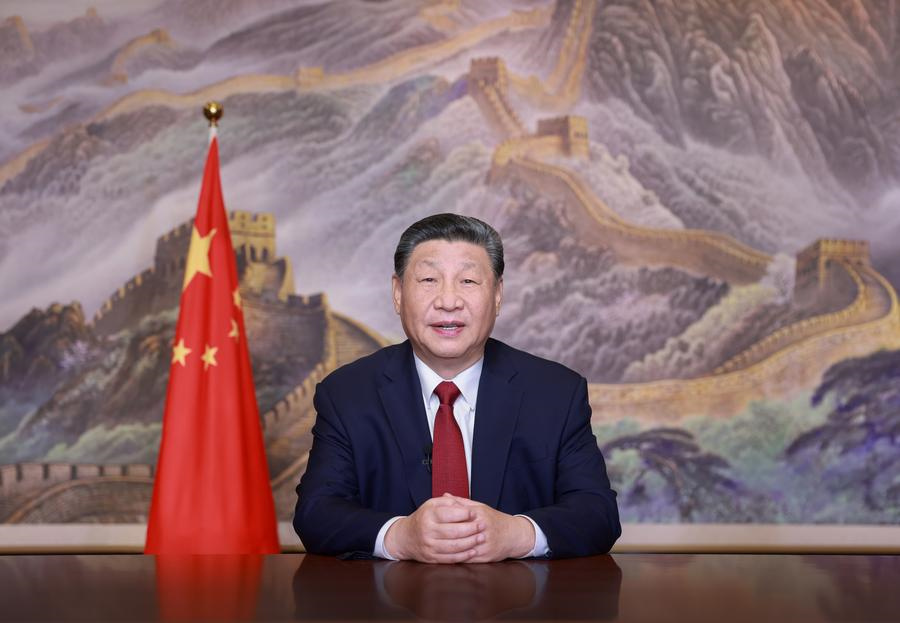 Xi stresses confidence, hard work in 2025 to overcome challenges