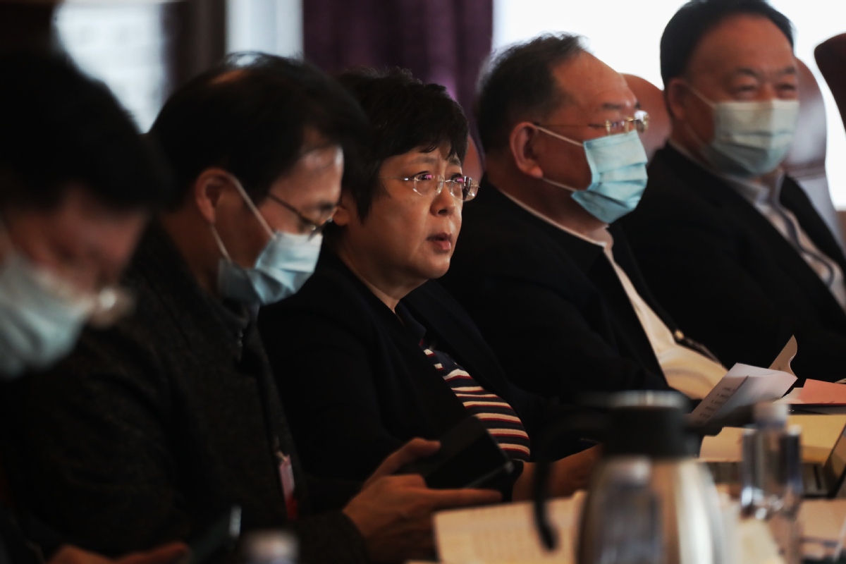 CPPCC members review reports in Beijing