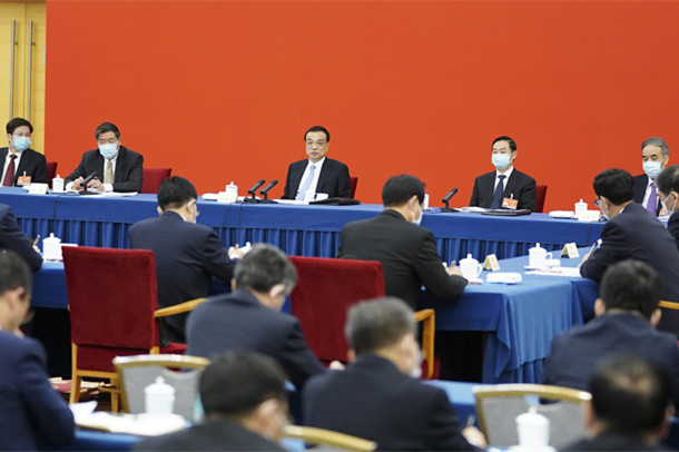 Chinese leaders join discussions with CPPCC members
